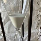 Vintage Large bronze Hourglass Sand Time Round Base 12" — photo 3