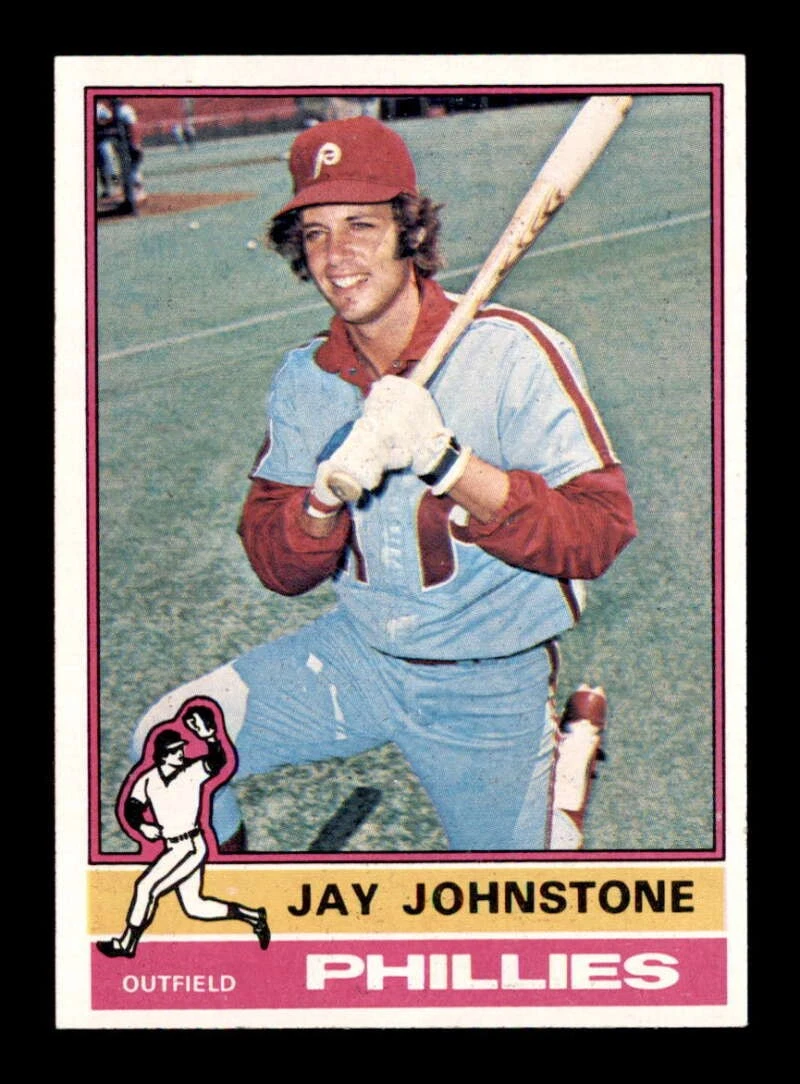 1976 Topps #114 Jay Johnstone    NM/NM+ X3441736