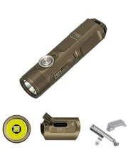 RovyVon Aurora A3 Pro G4 USB-C 7000K Keychain Flashlight, 650 High Lumen Supe...