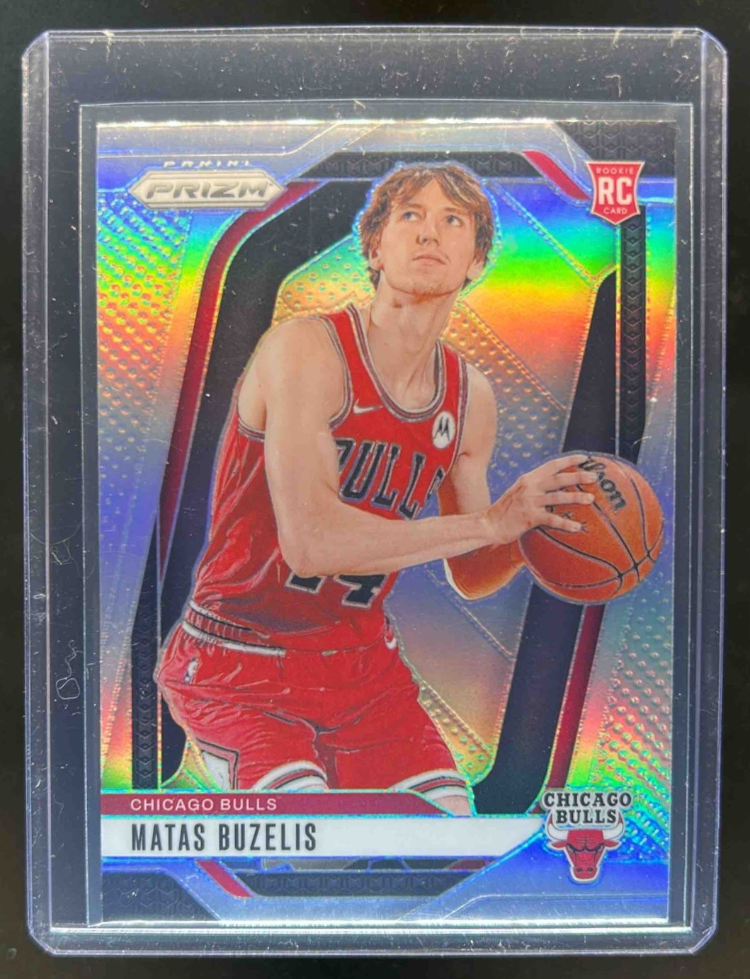 2024-25 Prizm Matas Buzelis RC Silver Rookie #252 Bulls