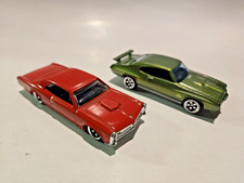 Hot Wheels Silver Series 66 Pontiac Gto Chase 70 Pontiac Gto Judge Loose