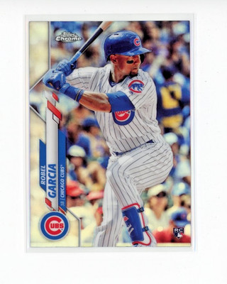 2020 Topps Chrome Robel Garcia  Rookie Refractor #181 Chicago Cubs RC