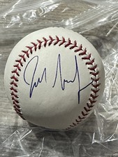 JEFF SAMARDZIJA Cubs Notre Dame Giants Signed Autographed OMLB MLB Baseball Ball