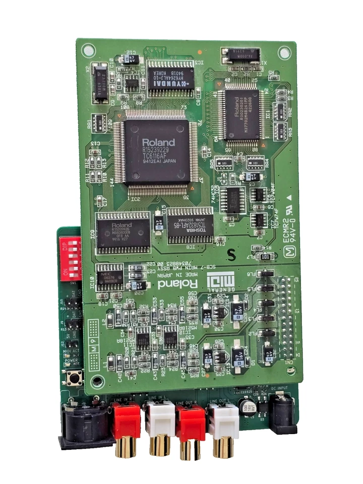 Roland SCB-7 Sound Canvas MIDI Daughterboard + CHILL-V Carrierboard Retro Gaming - Bild 4 von 4