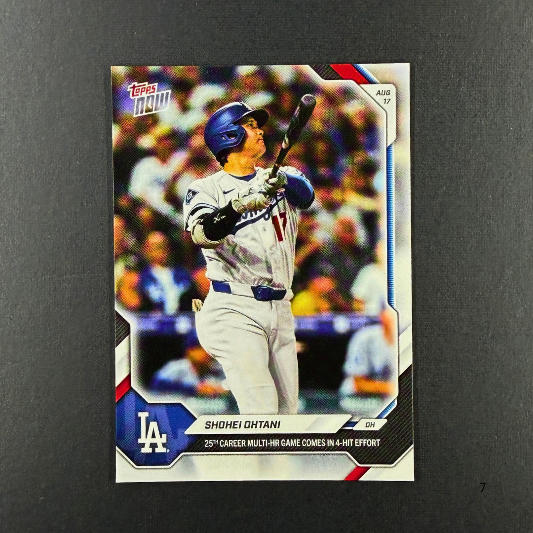 2026 Topps Now - Shohei Ohtani #44 /13711 - 25th Multi-HR Game - LA Dodgers