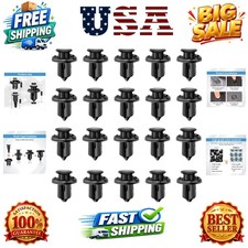 20Pcs 10mm Front Bumper Push-Rod Clips, Replace 91503-SZ3-003