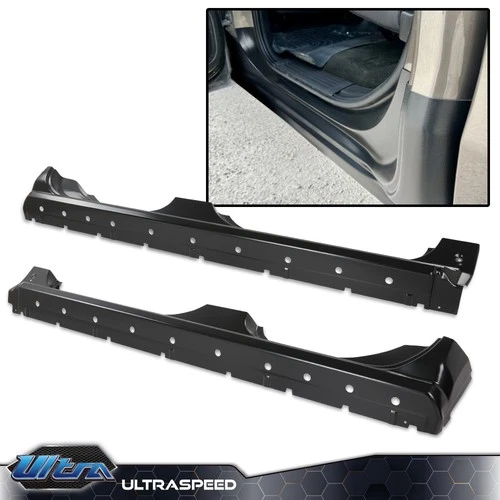 Rocker Panel Fit For 2014-2018 Chevy GMC Pickup Silverado Sierra Extended Cab