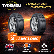 2 X 185/65R15 88H LINGLONG COMFORT MASTER 1856515 185 65 15 Brand new x 2
