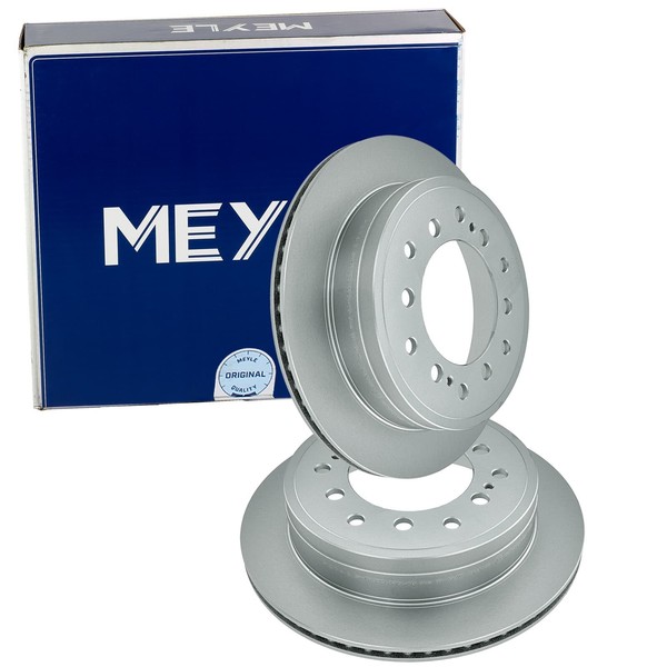 2X Meyle Bremsscheiben 312Mm Hinten Passend FÜR Toyota Fortuner Land-image