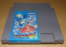 Megaman 5 jeu original nintendo nes version FRA mega man