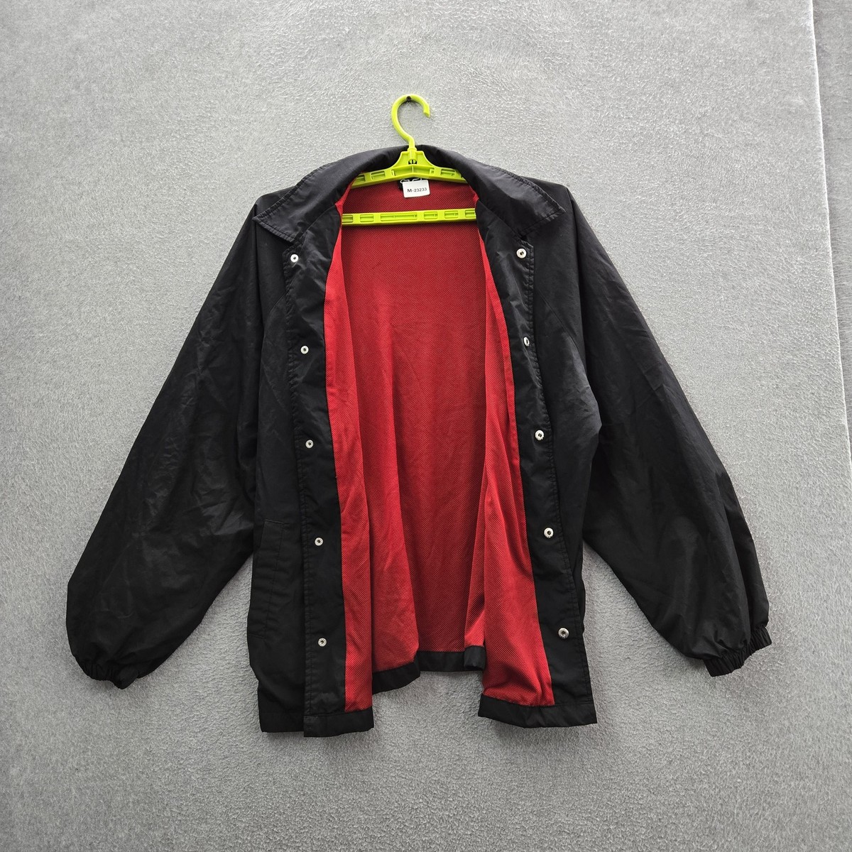 VINTAGE Fox Racing Men Jacket XL Black Y2K Logo Activewear Snap