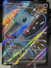 Mew ex 216/091 SV: Paldean Fates Holo on eBay