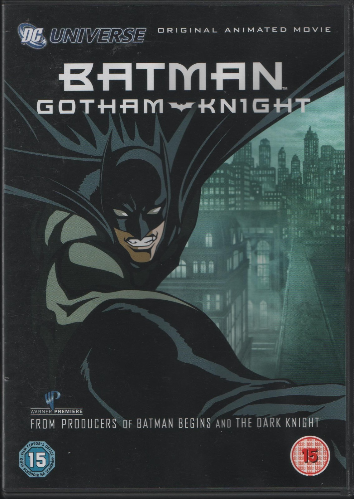 Batman: Gotham Knight (DVD 2008) adult animated superhero anthology film