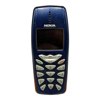 Nokia 3510i RH-9 Mobiltelefon Handy Tastenhandy Farbdisplay Blau Orange Vintage