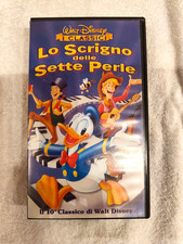 Lo Scrigno delle Sette Perle Videocassette VHS Cartoni Animati Walt Disney 1999