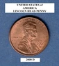 2000 D Lincoln Head, Memorial 1¢ Penny "Circulated" Actual Coin Shown *FREE S&H*