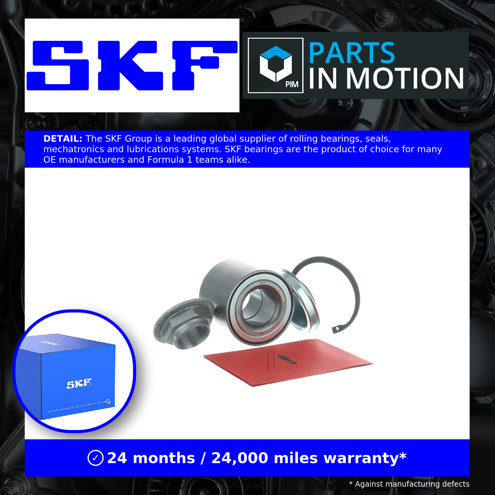 Rear SKF VKBA 6549 Wheel Bearing Kit for CITROËN,DS,PEUGEOT - Image 6