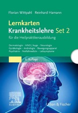 Lernkarten Krankheitslehre Set 2 für die Heilpraktikerausbildung | Wittpahl