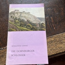 Die Dornburger Schlösser , Gothe: