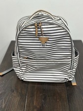 TWELVElittle Midi-Go Diaper Bag Backpack in Stripe 16  x13   READ DESCRIPTION 