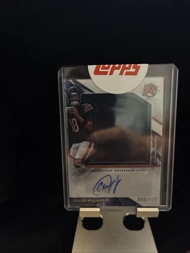 2024 Topps Resurgence Caleb Williams Rookie Patch Auto White Surge /125 RPA