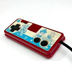 Nintendo Famicom P2 Controller Japan Import w/ Rare Weekly Jump Sticker - Tested