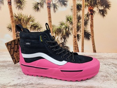 Vans Sk8 Hi MTE-2 Pink Black Hiking Trail Outdoor Shoes 