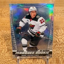 2024-25 OPC Platinum Marquee Rookies Marat Khusnutdinov Arctic Freeze /99 #236