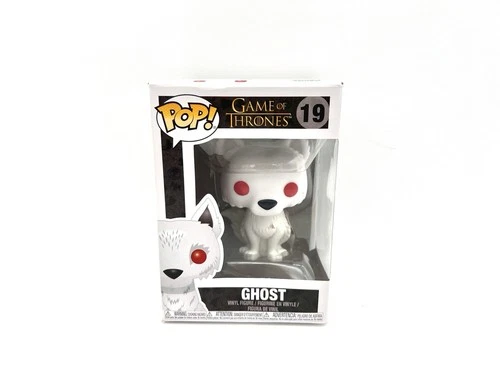 Funko Pop Game of Thrones Ghost #19 Direwolf Vinyl Figure Edition 3 w/ Box