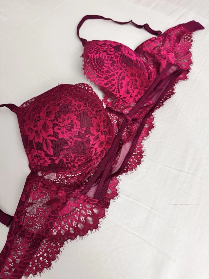 Sujetador La Senza Beyond Sexy Ultimate 34D acolchado push up encaje  Foto 2 de 4