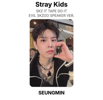 Stray Kids SKZ DO IT evil SKZOO speaker ver. official photocard PC