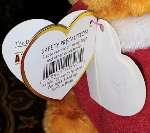 2006 TY Beanie Babies 7" Garfield HIS MAJESTY Tail Two Kitties King Cape NWT (D - Picture 8 of 10
