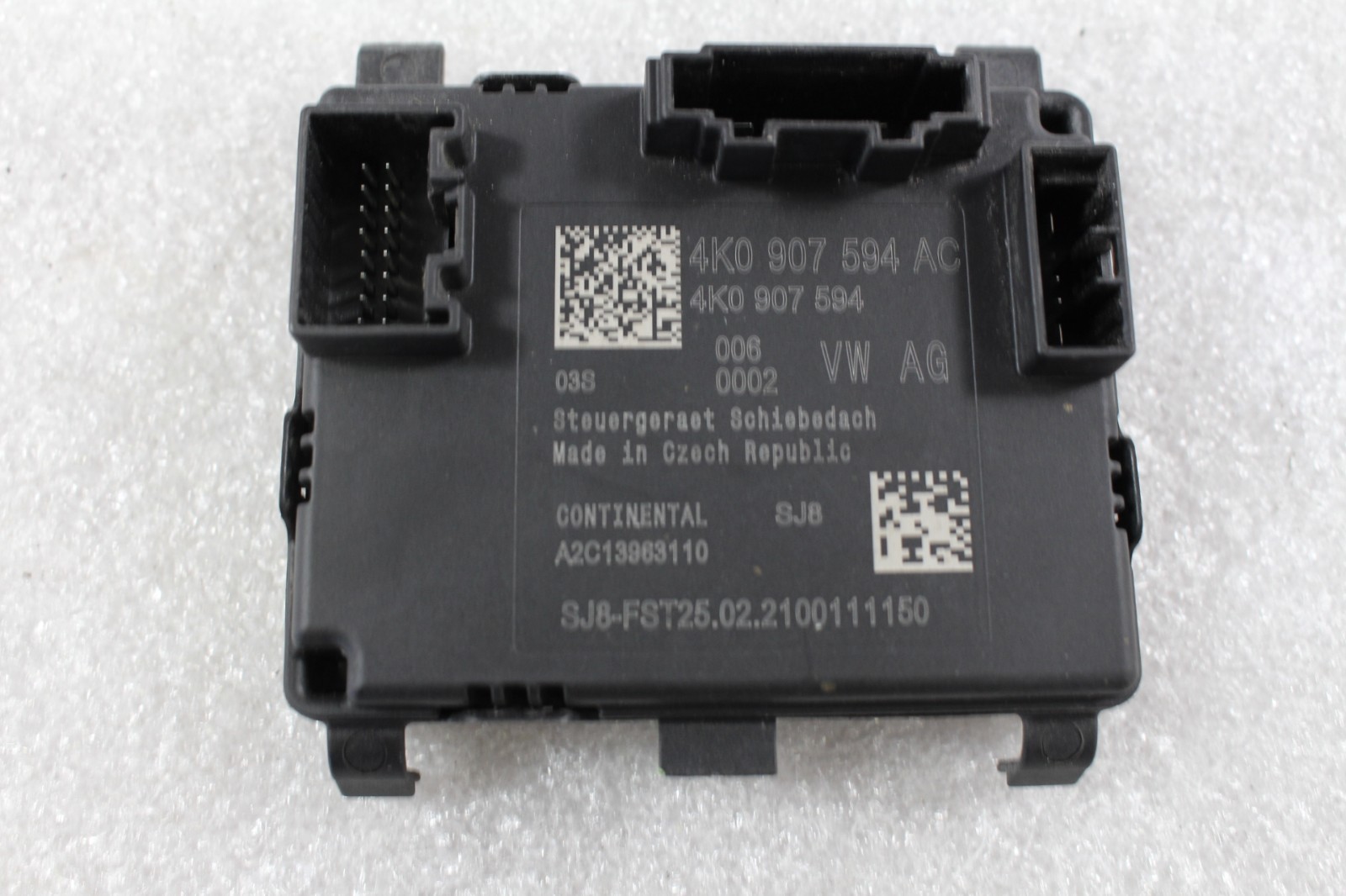 Lamborghini Urus, Sad Max Var 2 Control Module, Used, P/N 4K0907594AC