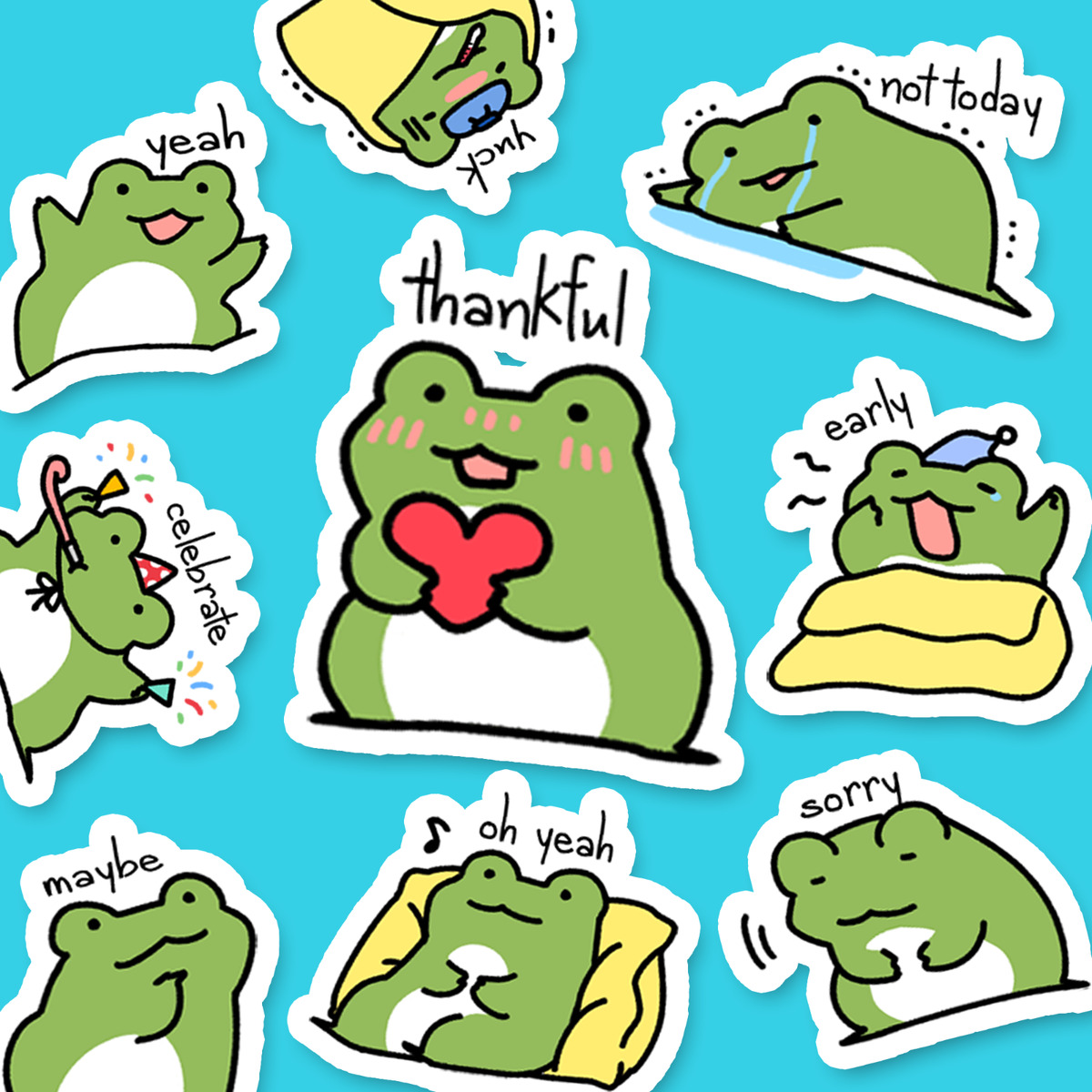 Kawaii Frog Photos, Images and Pictures