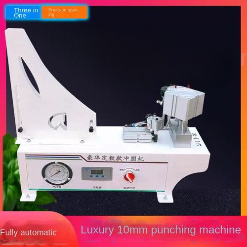 Punzonatrice automatica per bordi nastro per bordi 3 in 1 macchina per patch - Foto 8 di 10