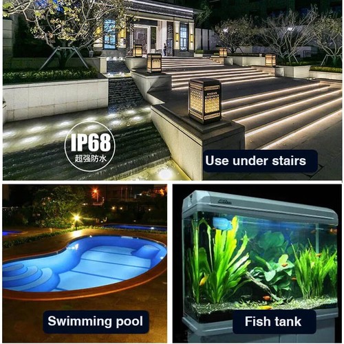 IP68 Wasserdicht LED Streifen 24V 2835 120LED/m Silikon Gel Flexibles Band 1m-20M - Bild 4 von 22