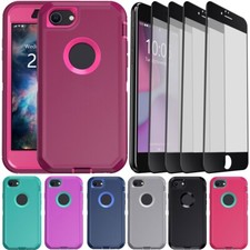 Rugged Case For iPhone 7 / 7 Plus Shockproof Protective Cover / Screen Protector