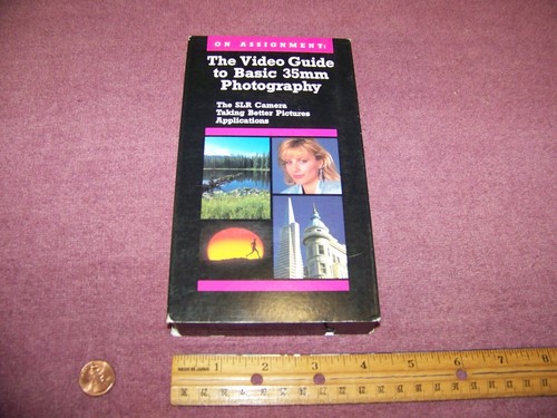 Photography VHS Tape "The Video Guide To Basic 35mm Photography" SLR Camera VHS - Imagen 4 de 8