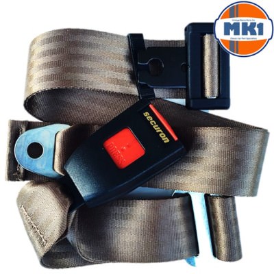 Mk1 Classic Car Parts Static Rear Point Lap Belt Seat Belt Kit