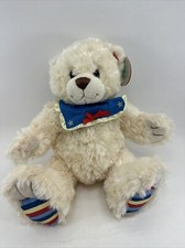First  Main Teddy Bear SS Teddy Baby Shower Gift Stuffed Animal Lovey 2524 NEW