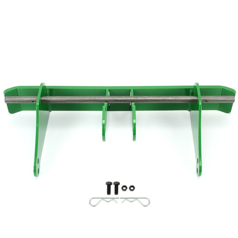 Rear Weight Bar Bracket For John Deere 316, 318, 322, 332, 420, 430 Tractors – Green, Steel, Holds 642 Lbs