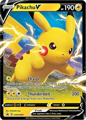 Pikachu V Pokémon TCG Cards