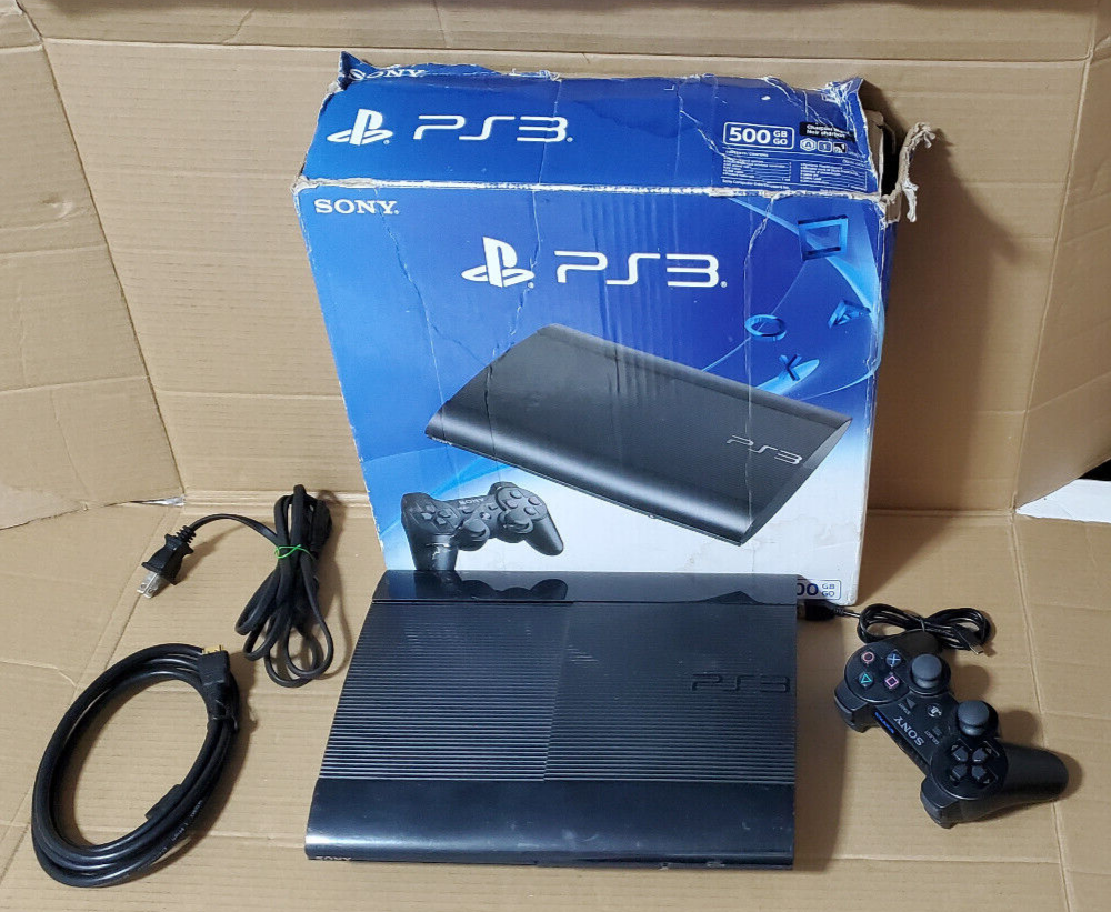 Sony PlayStation 3 PS3 Super Slim Console Bundle CECH-4301C Sony PlayStation 3 PS3 Super Slim Console Bundle CECH-4301C