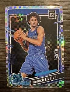 2023-24 Donruss Optic Rated Rookie Checkerboard Prizm #245 Dereck Lively II 