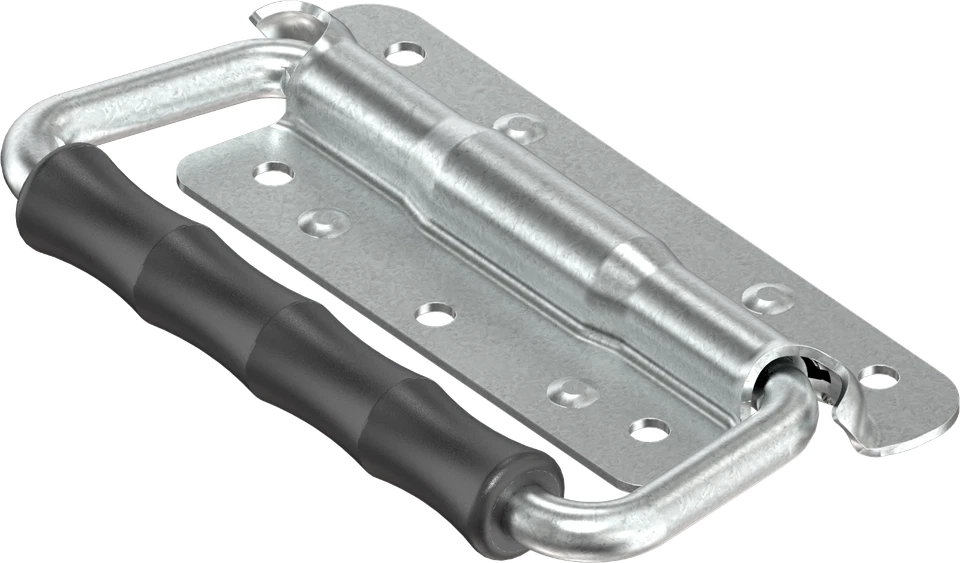 2x Haltegriff Tragegriff Kistengriff Handgriff 125x68 Stahl verzinkt 6C40-U34-JQ - Bild 2 von 4
