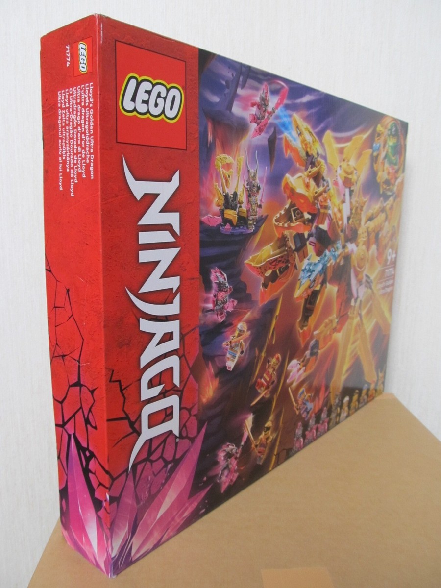 LEGO Ninjago 71774 Lloyd's Golden Ultra Dragon New Sealed