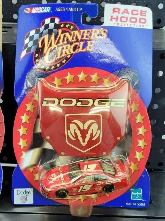 Casey Atwood 2000 NASCAR Dodge #19 1:64 Scale Race Car Hood Collection  
