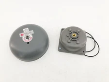 New Federal Signal 506-120-1 Bell Indoor/Outdoor 120VAC Gray 5T589 A-6 - No Box
