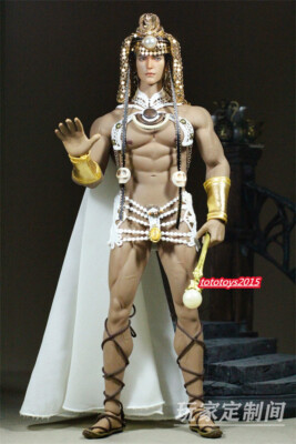 1:6 Ancient King Cane Clothes Shoes Set Fit12'' Male phicen Action Figure Body