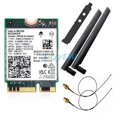 NGFF M.2 Wifi Card Tri-band PC wifi Bluetooth 5.4 Intel WiFi 7 BE200 BE200NGW 